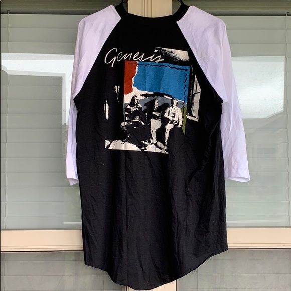 ORIGINAL Genesis ABACAB Tour Quarter Sleeve Shirt - Picture 2 of 3